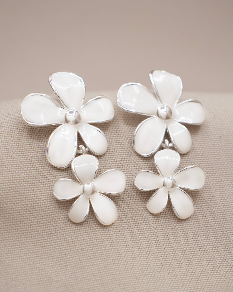 TOPO FLORAL BAÑO DE PLATA