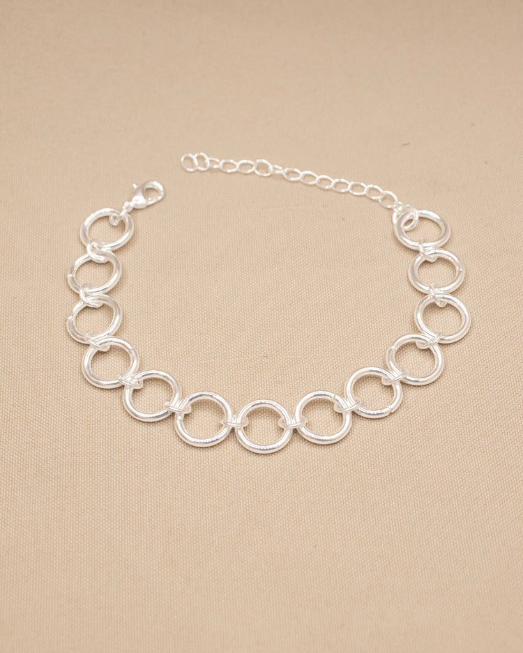 PULSERA AURA BAÑO DE PLATA