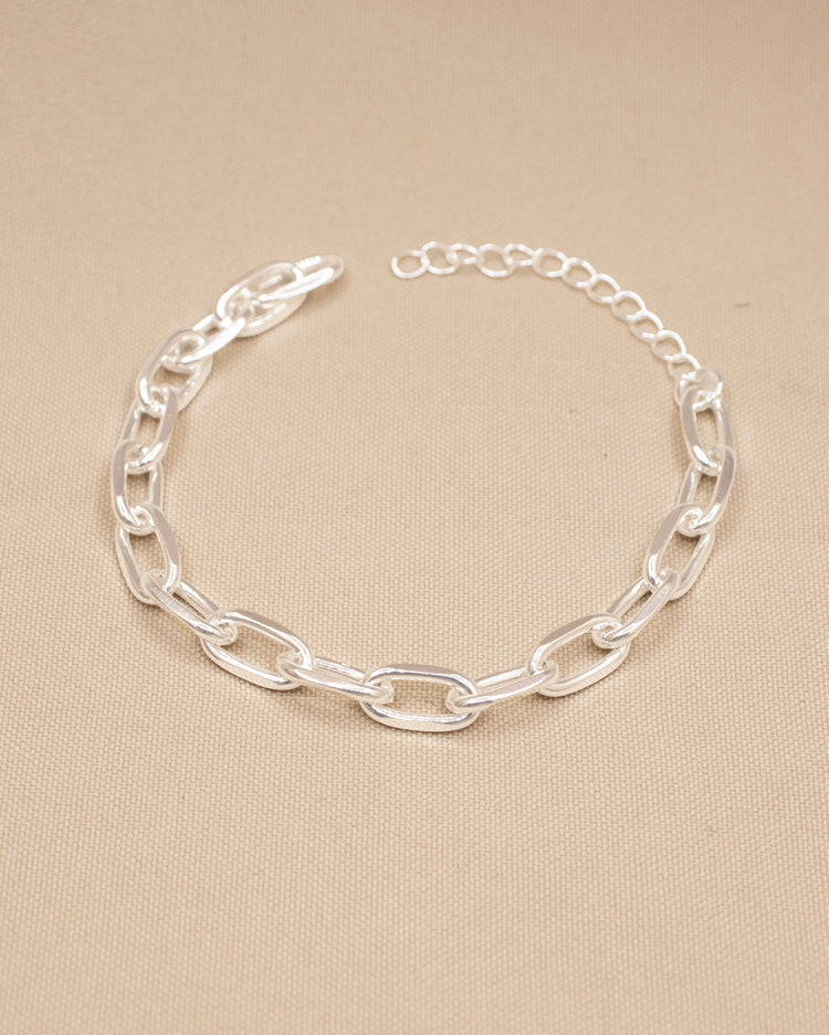 PULSERA CHARLOTTE BAÑO DE PLATA
