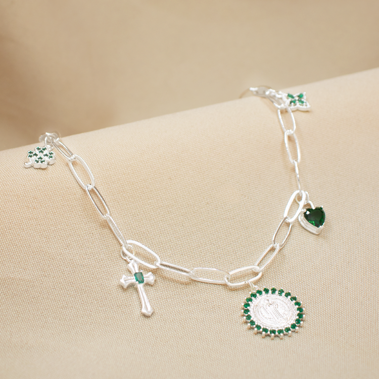 SET FE Y AMOR BAÑO DE PLATA