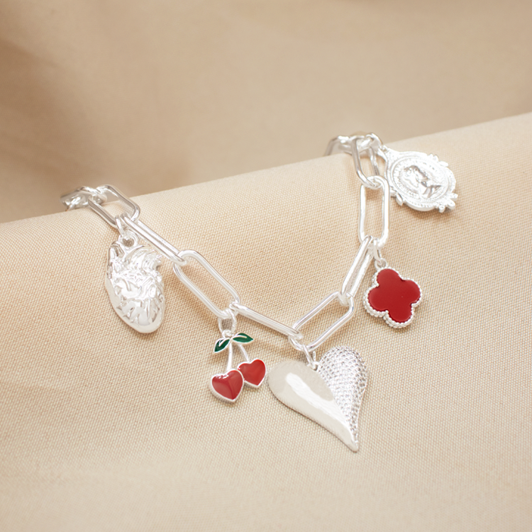 SET ROYAL CHARMS BAÑO DE PLATA