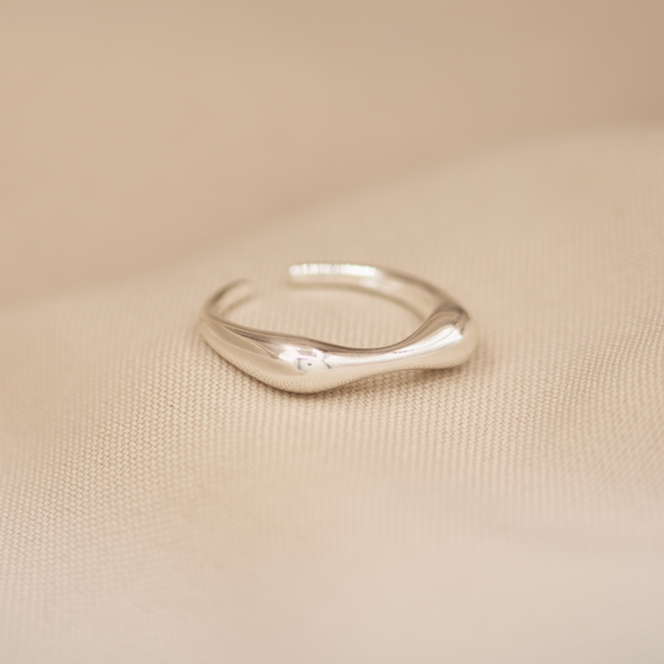 ANILLO AURA BAÑO DE PLATA