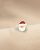 ANILLO PAPA NOEL BAÑO PLATA