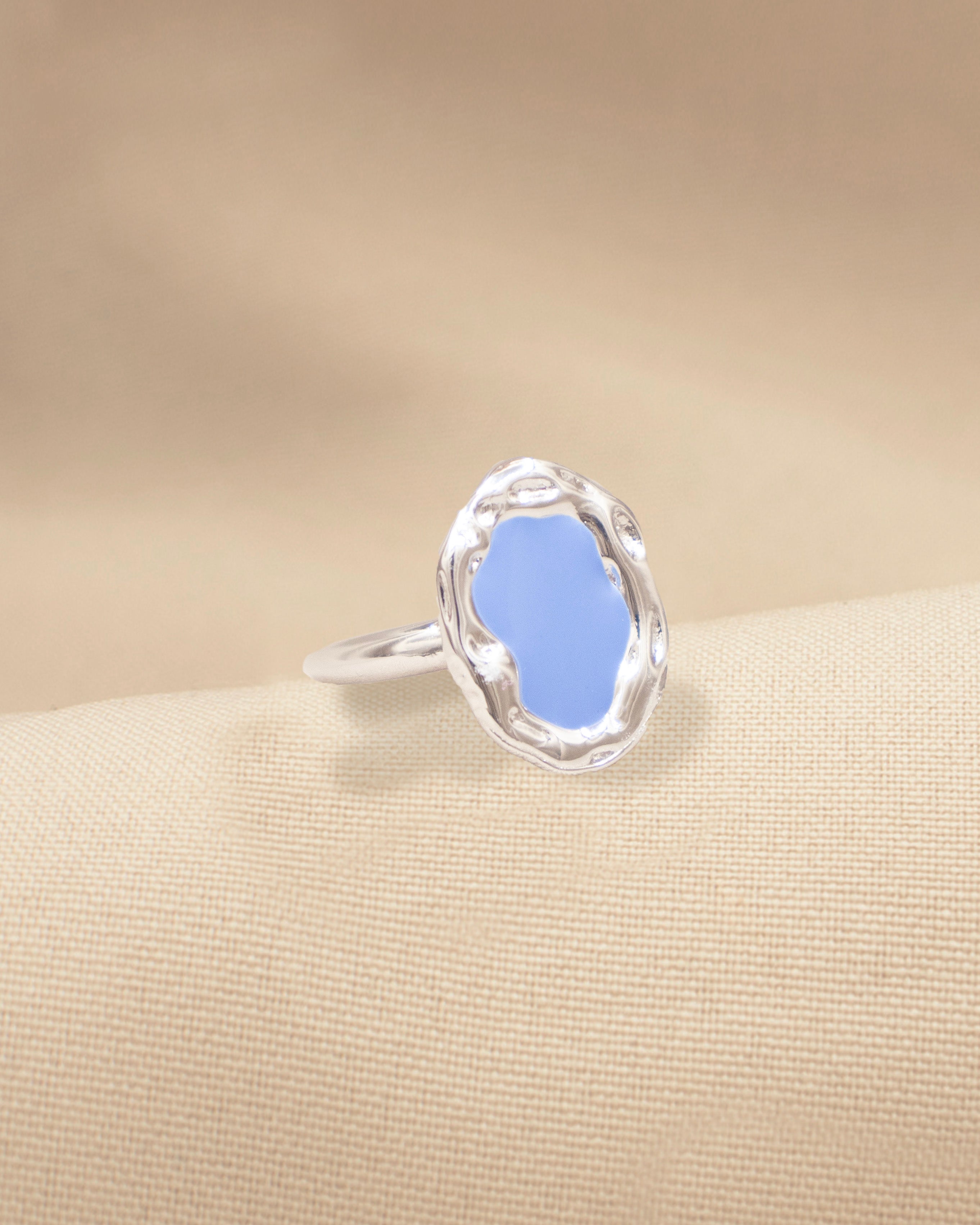 ANILLO MIRROR EVANGELINE  BAÑO DE PLATA