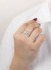 ANILLO ESTRELLA DE MAR BAÑO DE PLATA