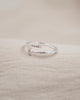 ANILLO CLAVO BAÑO DE PLATA