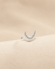 ANILLO LUNA MENGUANTE BAÑO DE PLATA