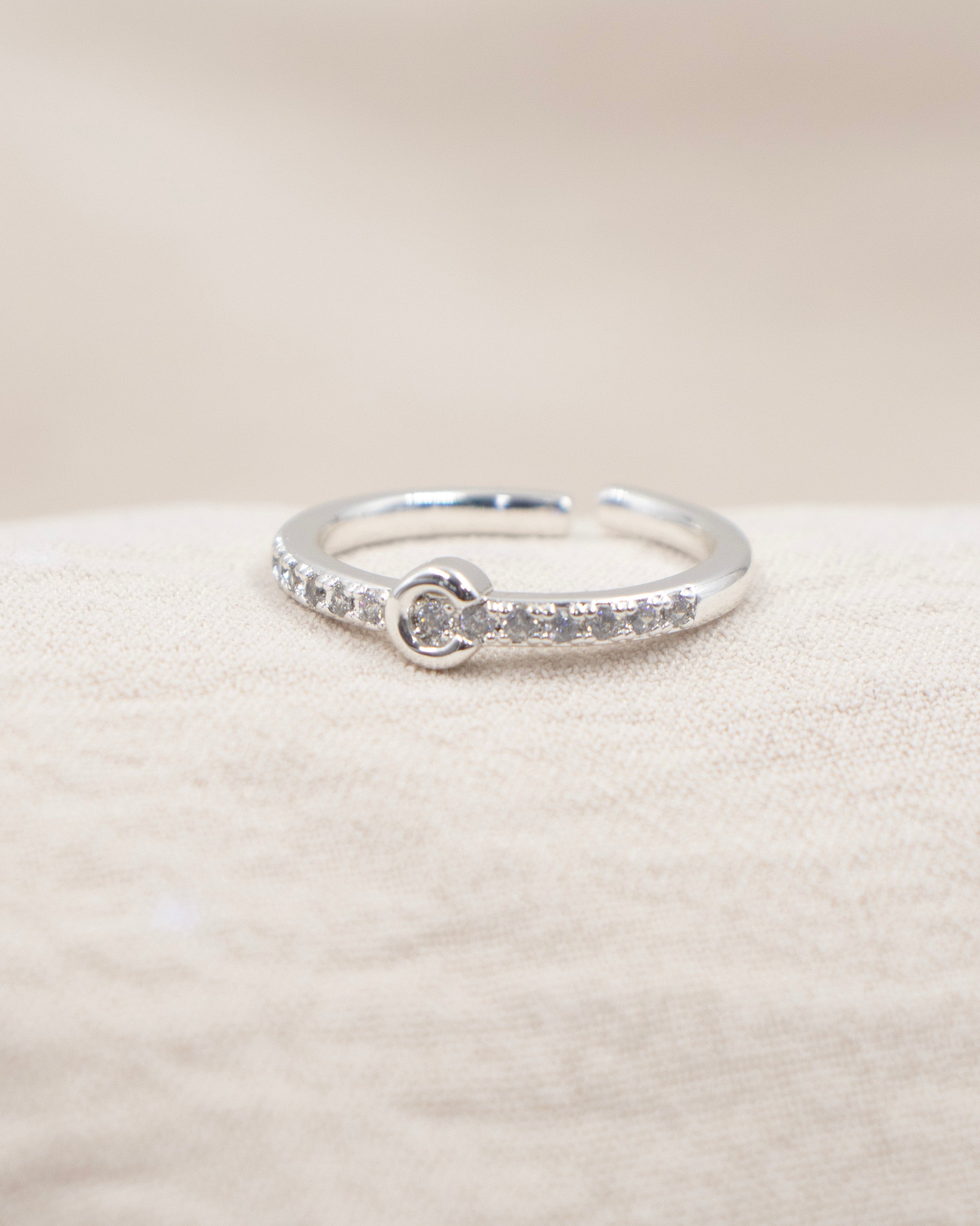 ANILLO INICIAL BAÑO DE PLATA