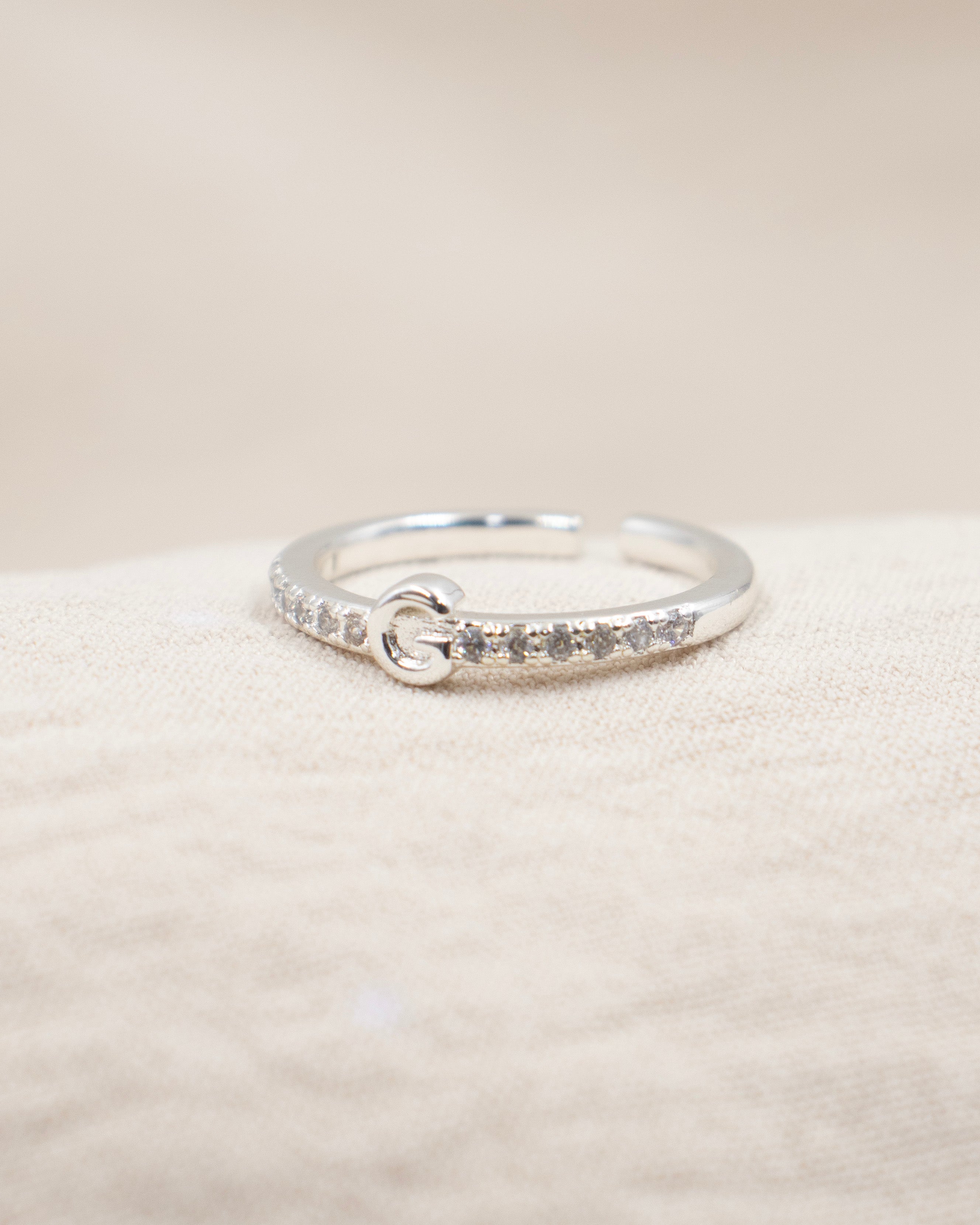 ANILLO INICIAL BAÑO DE PLATA