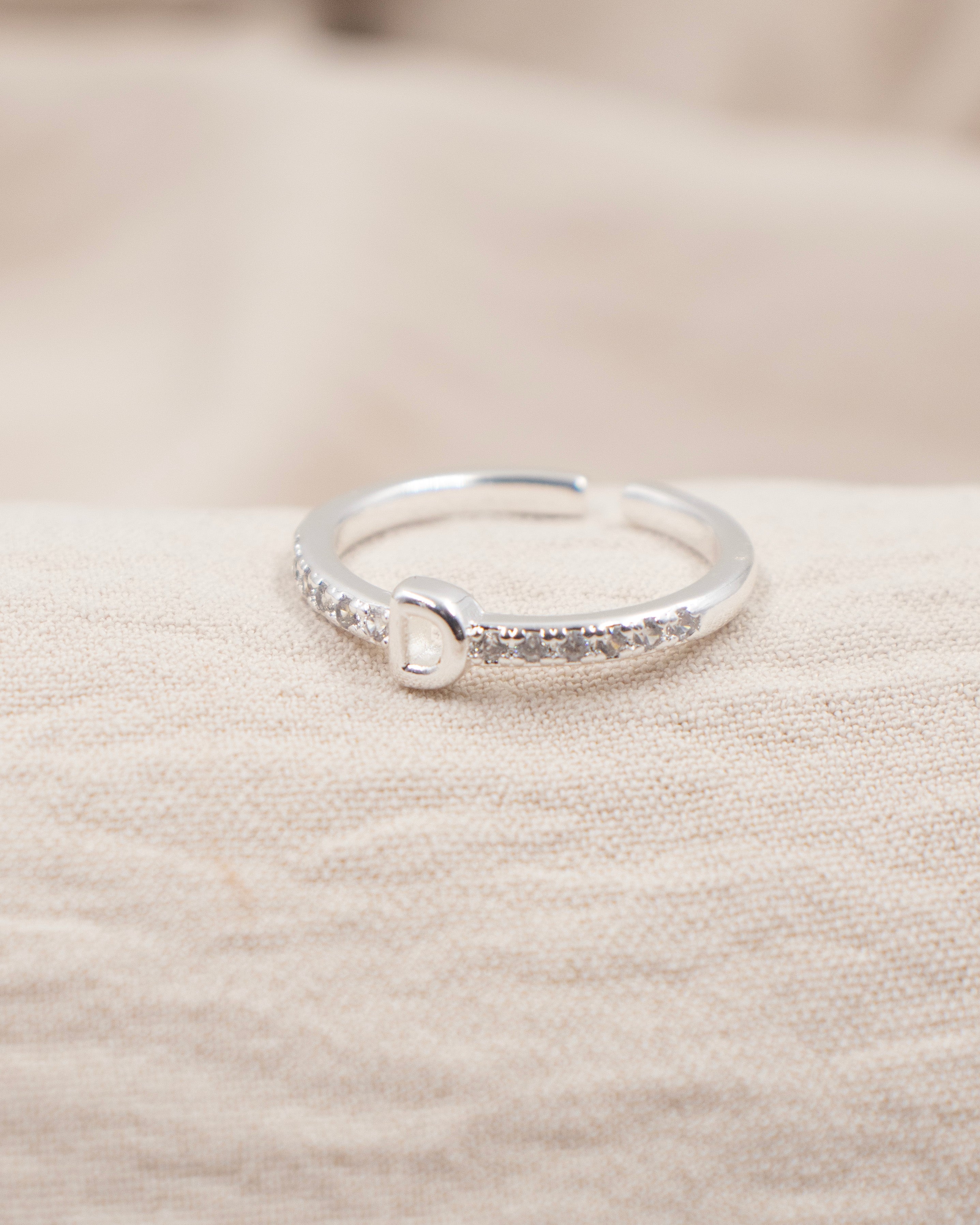 ANILLO INICIAL BAÑO DE PLATA