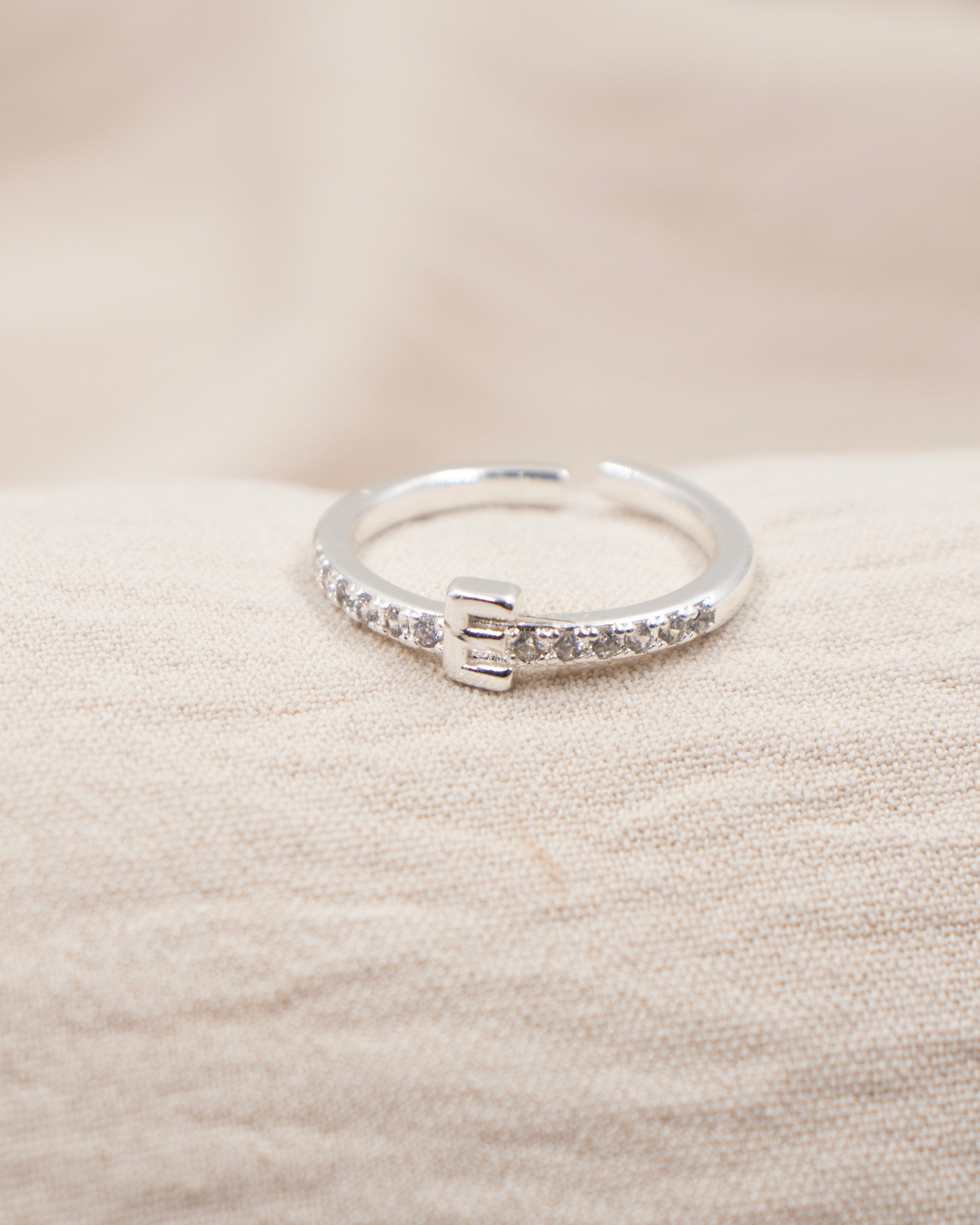 ANILLO INICIAL BAÑO DE PLATA