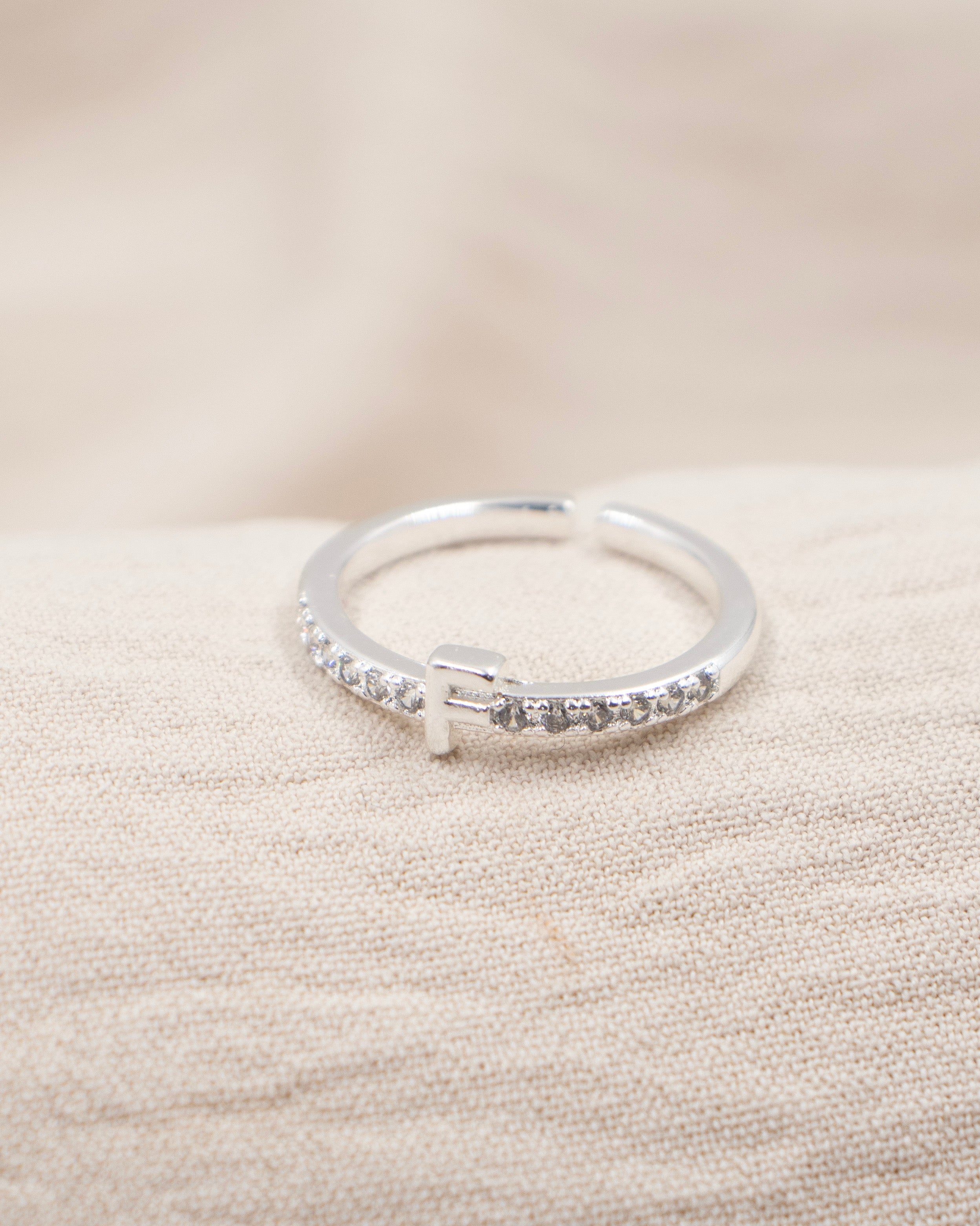 ANILLO INICIAL BAÑO DE PLATA