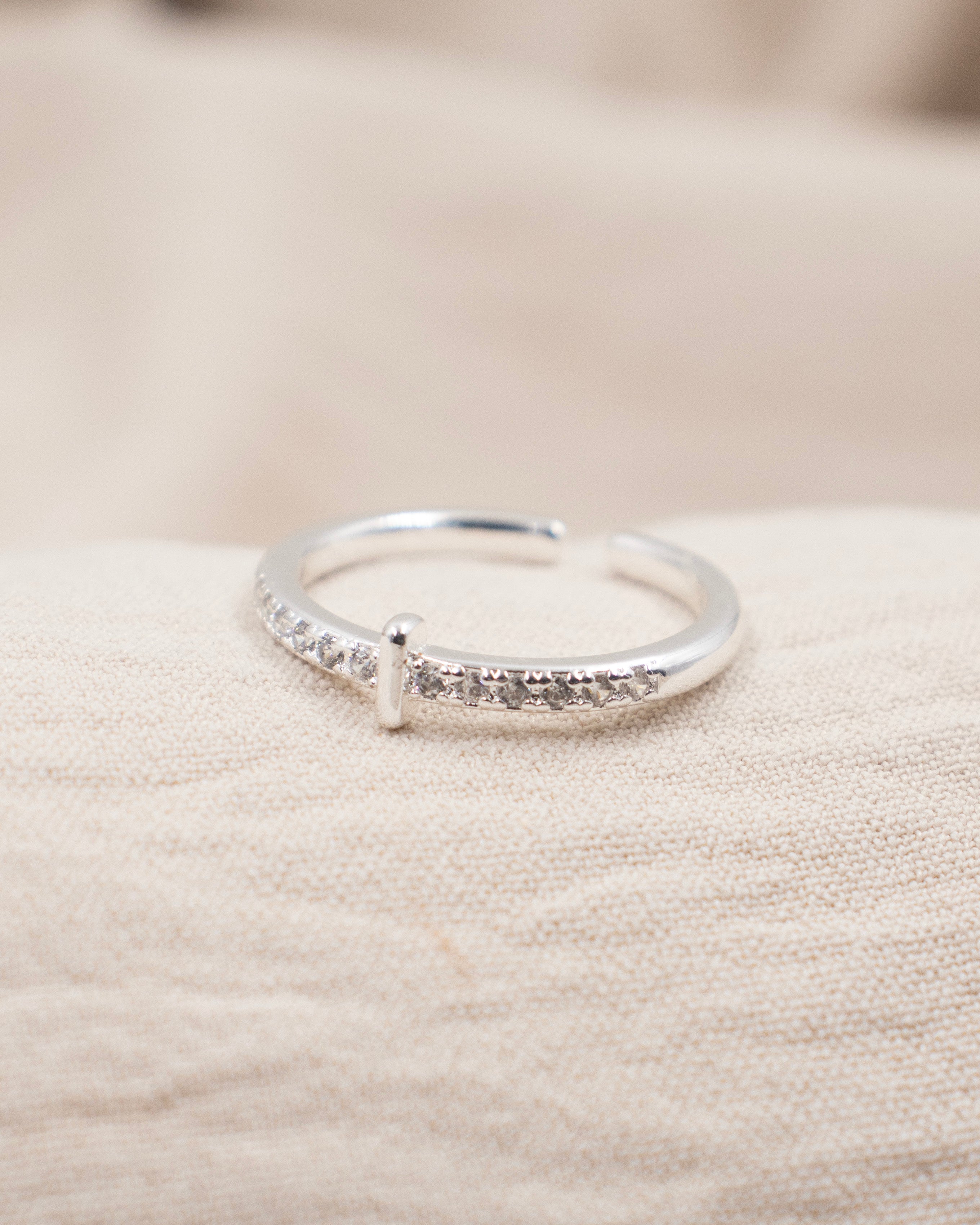 ANILLO INICIAL BAÑO DE PLATA