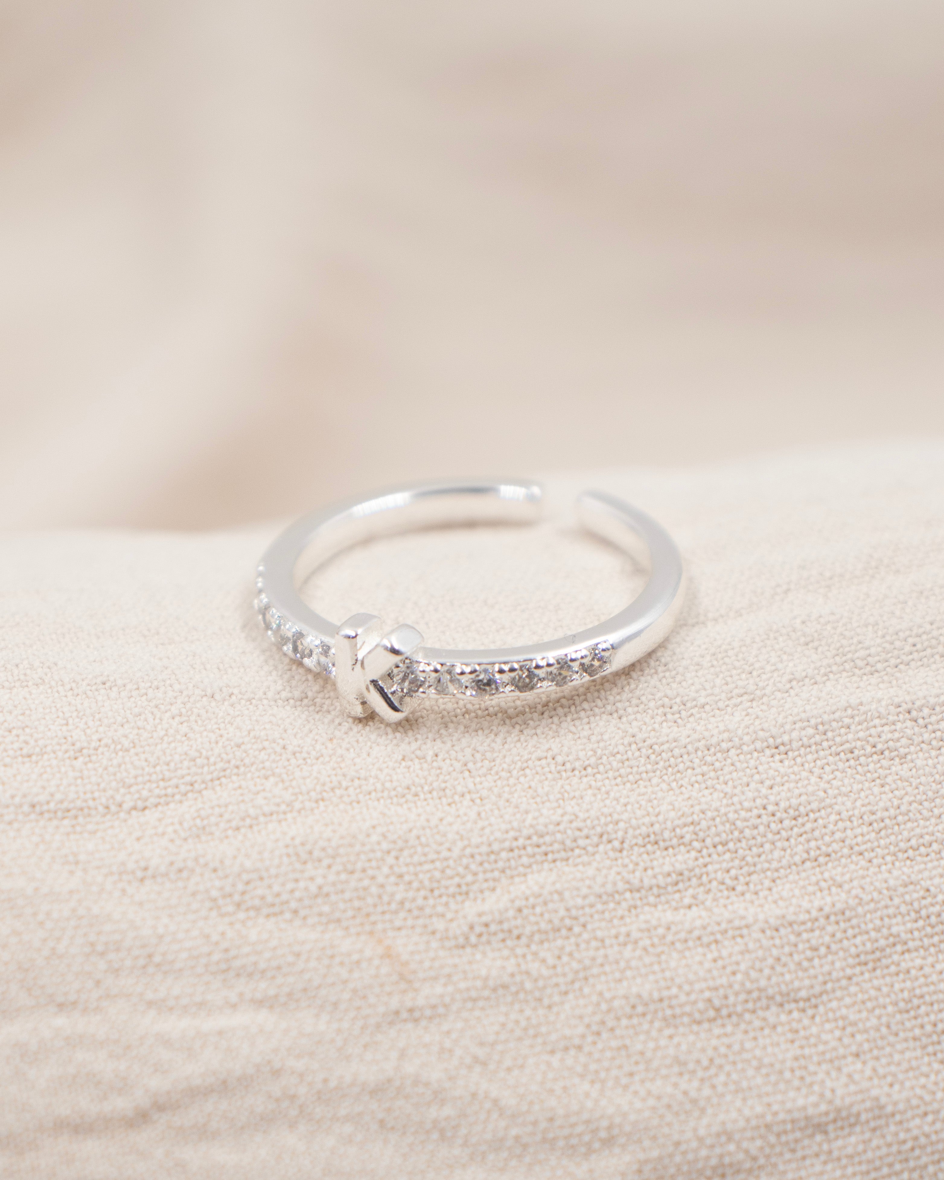 ANILLO INICIAL BAÑO DE PLATA