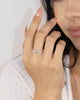 ANILLO INICIAL BAÑO DE PLATA
