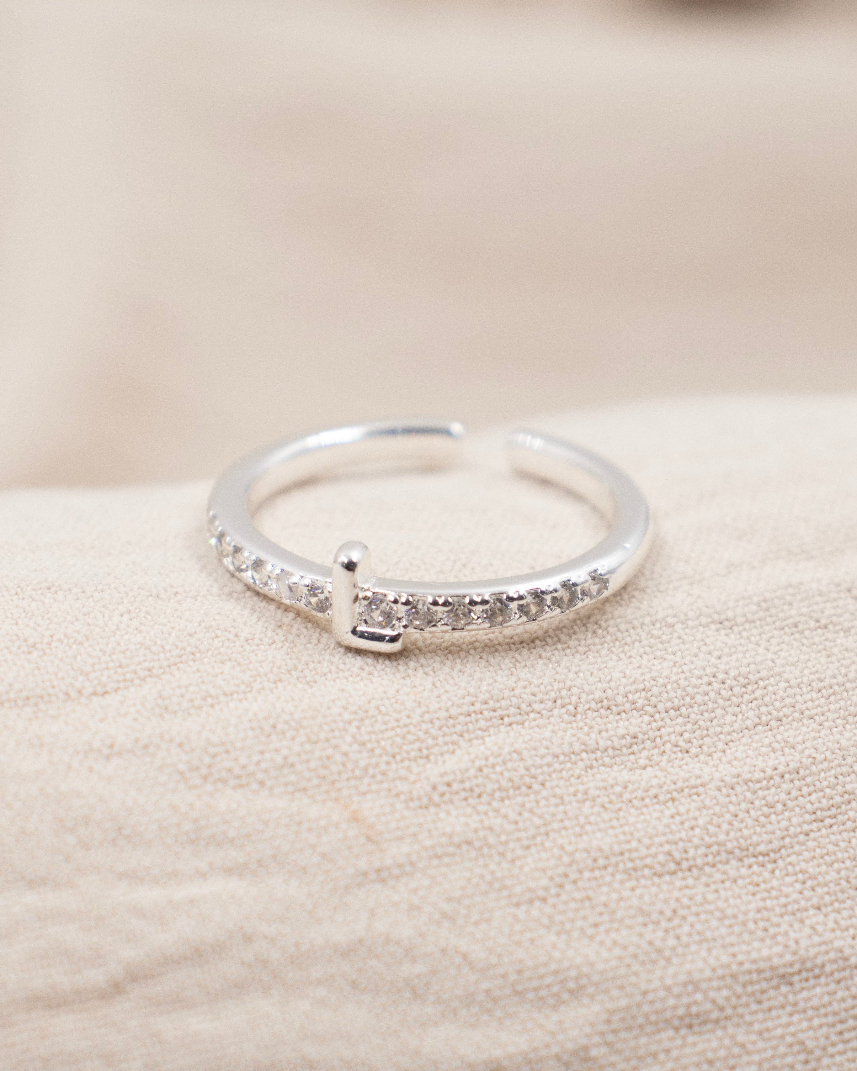 ANILLO INICIAL BAÑO DE PLATA