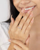 ANILLO INICIAL BAÑO DE PLATA