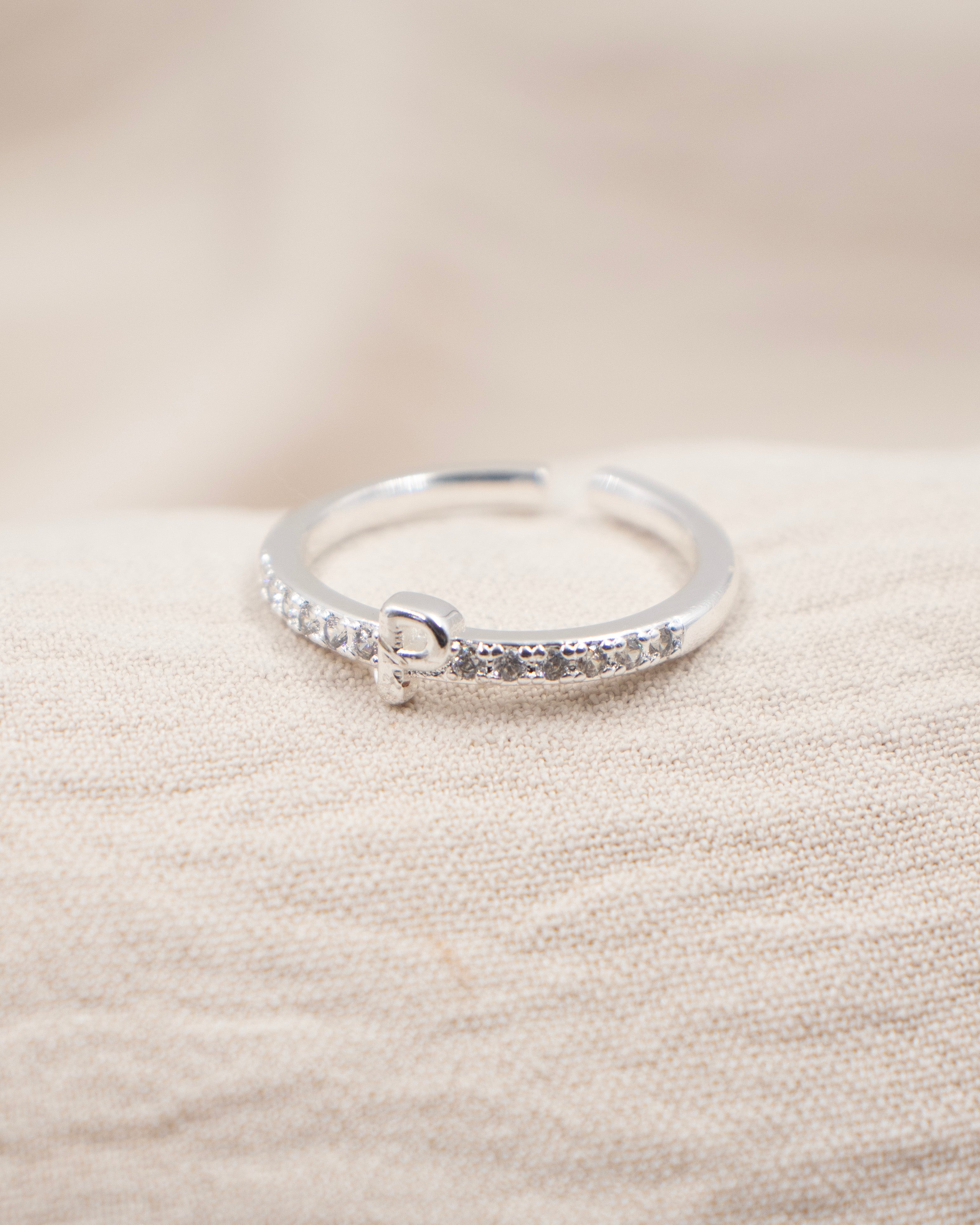 ANILLO INICIAL BAÑO DE PLATA
