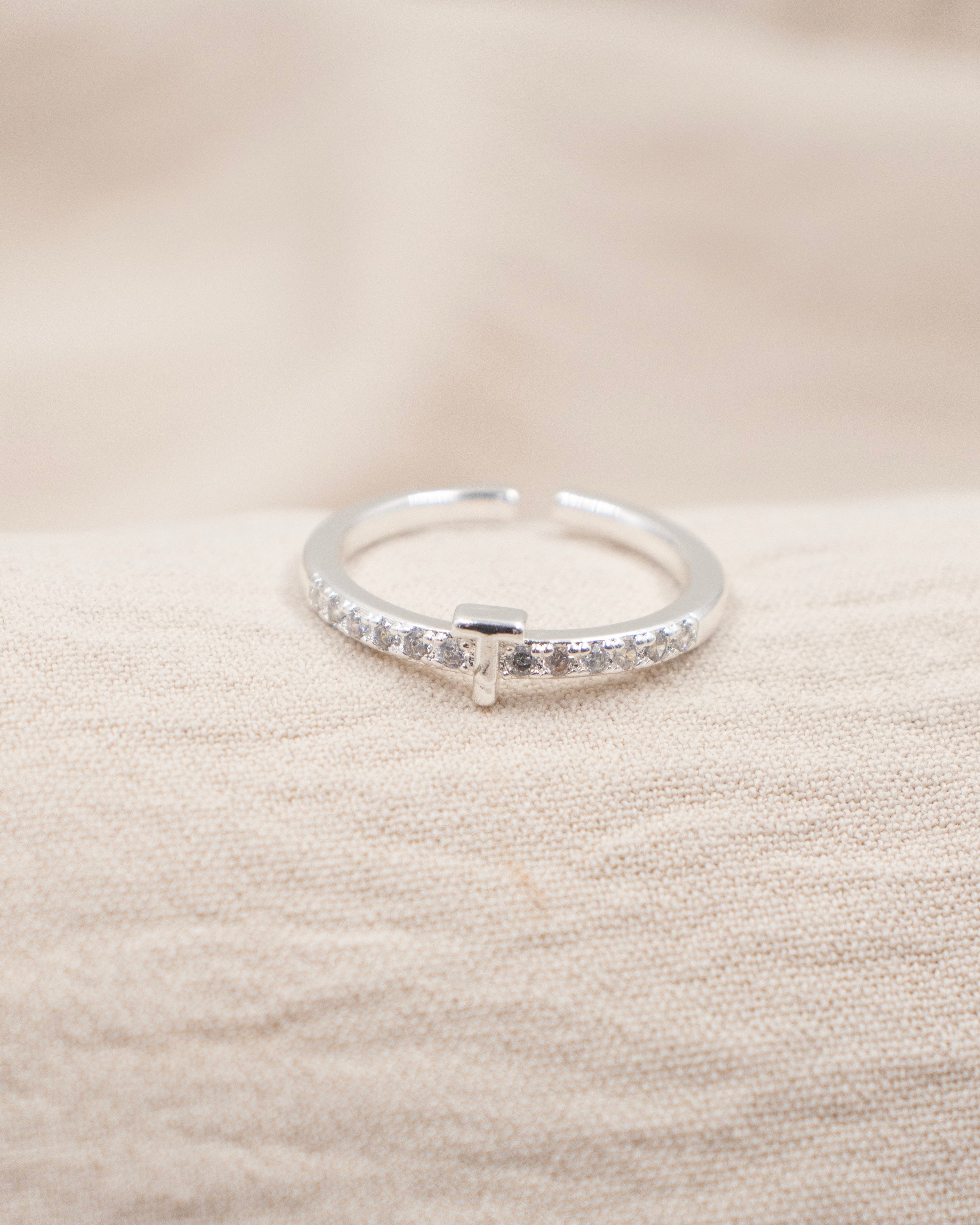 ANILLO INICIAL BAÑO DE PLATA