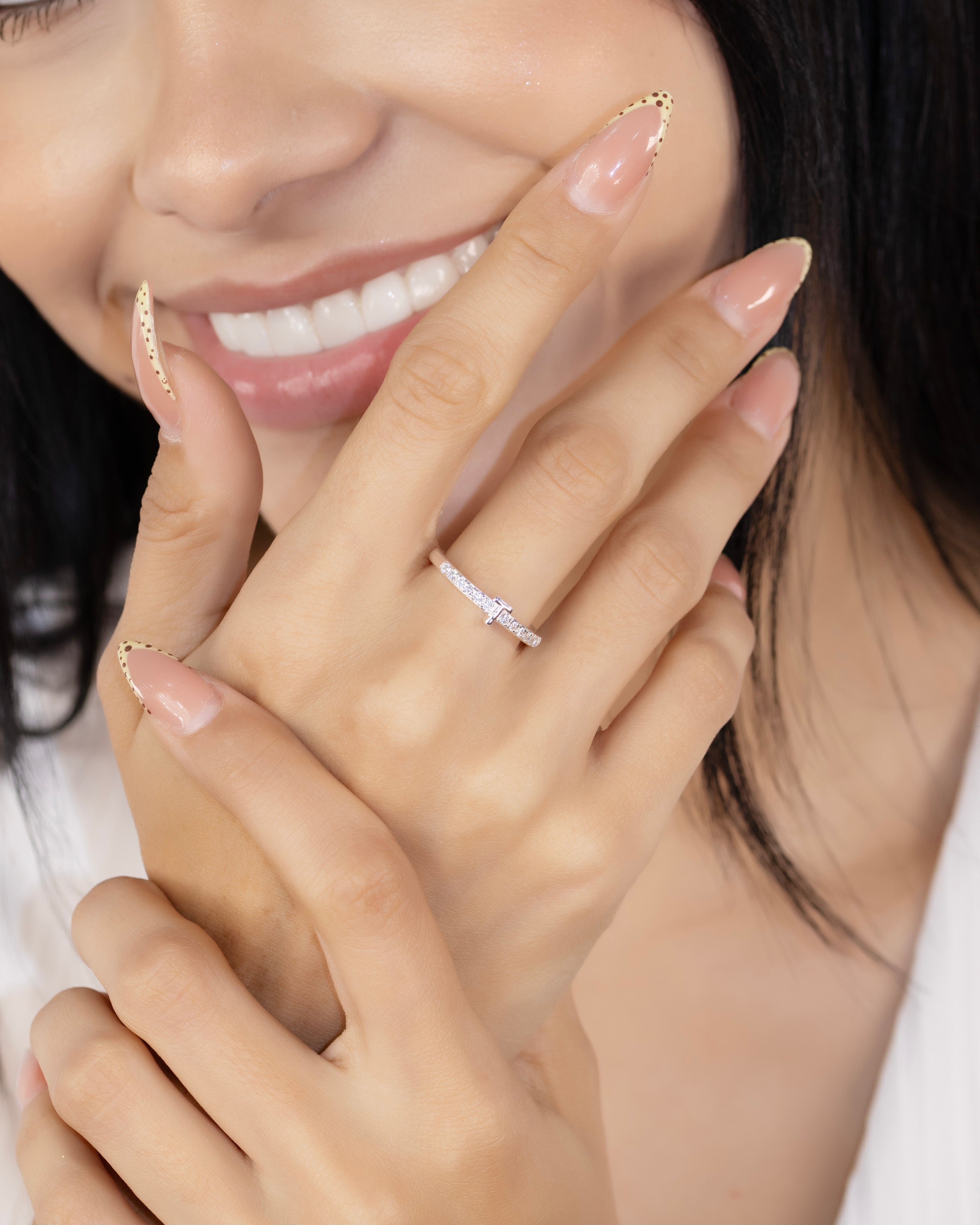 ANILLO INICIAL BAÑO DE PLATA
