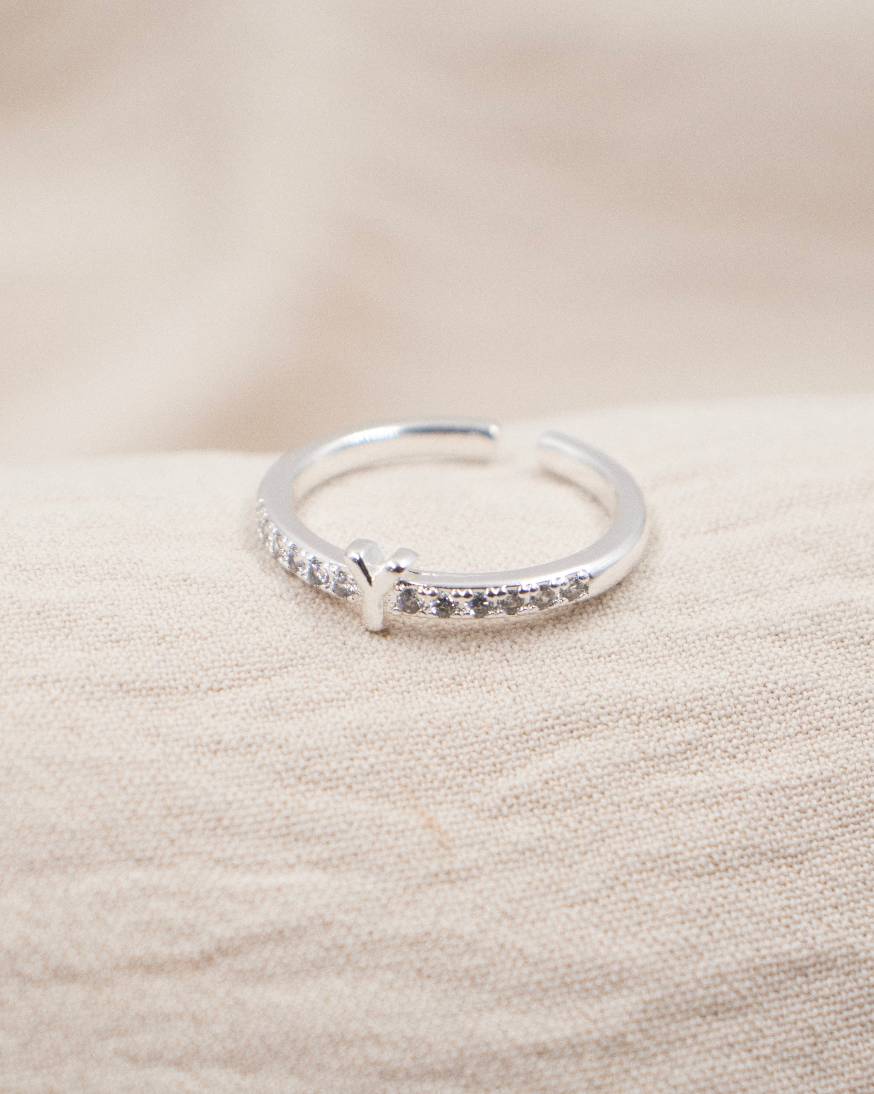 ANILLO INICIAL BAÑO DE PLATA