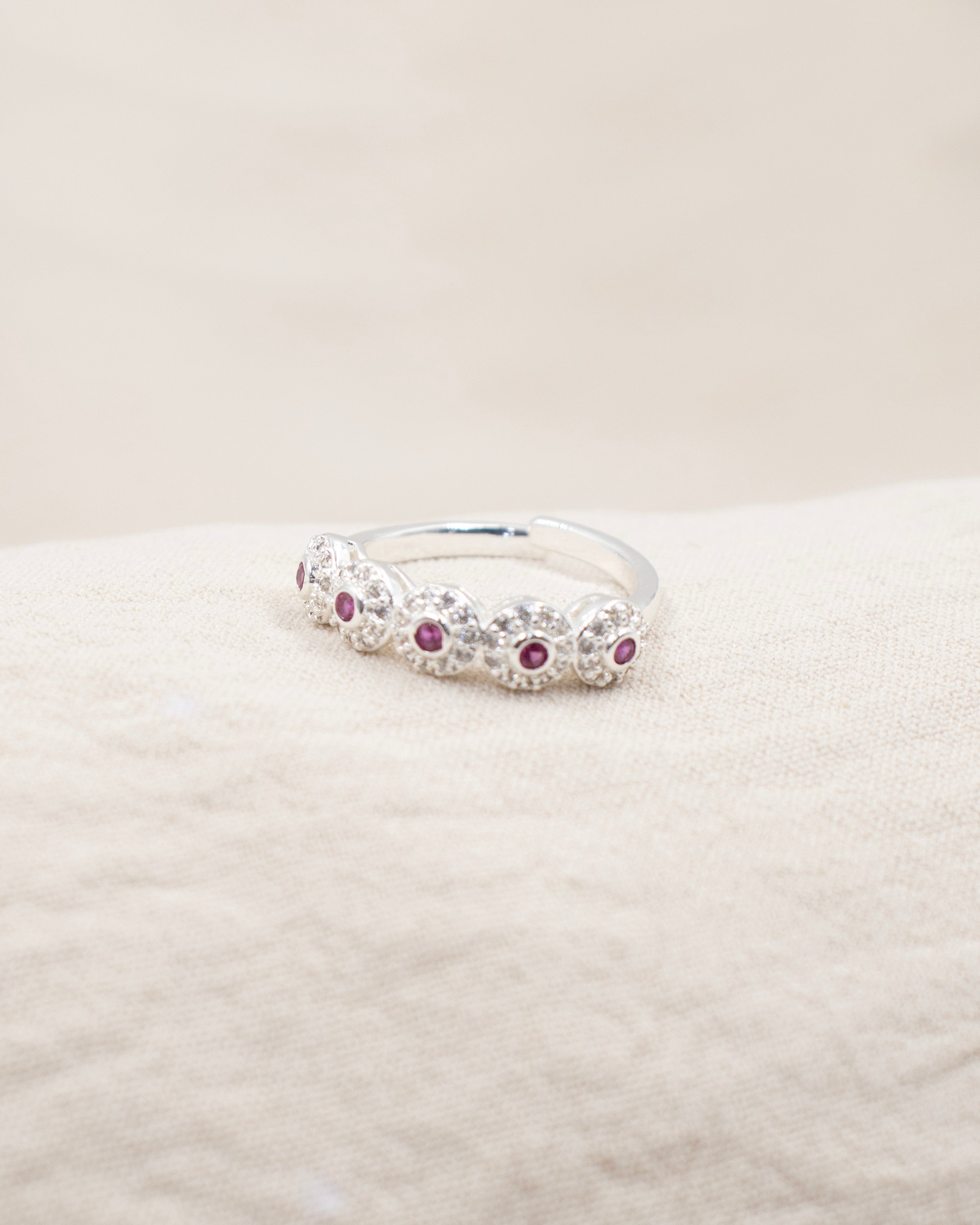 ANILLO HAILEY  BAÑO DE PLATA