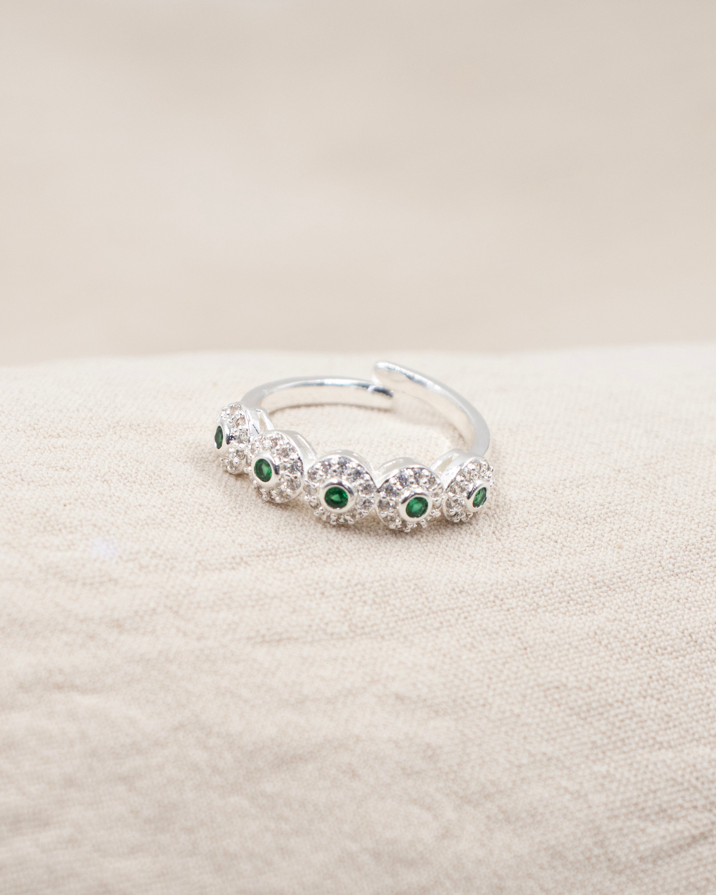 ANILLO HAILEY  BAÑO DE PLATA