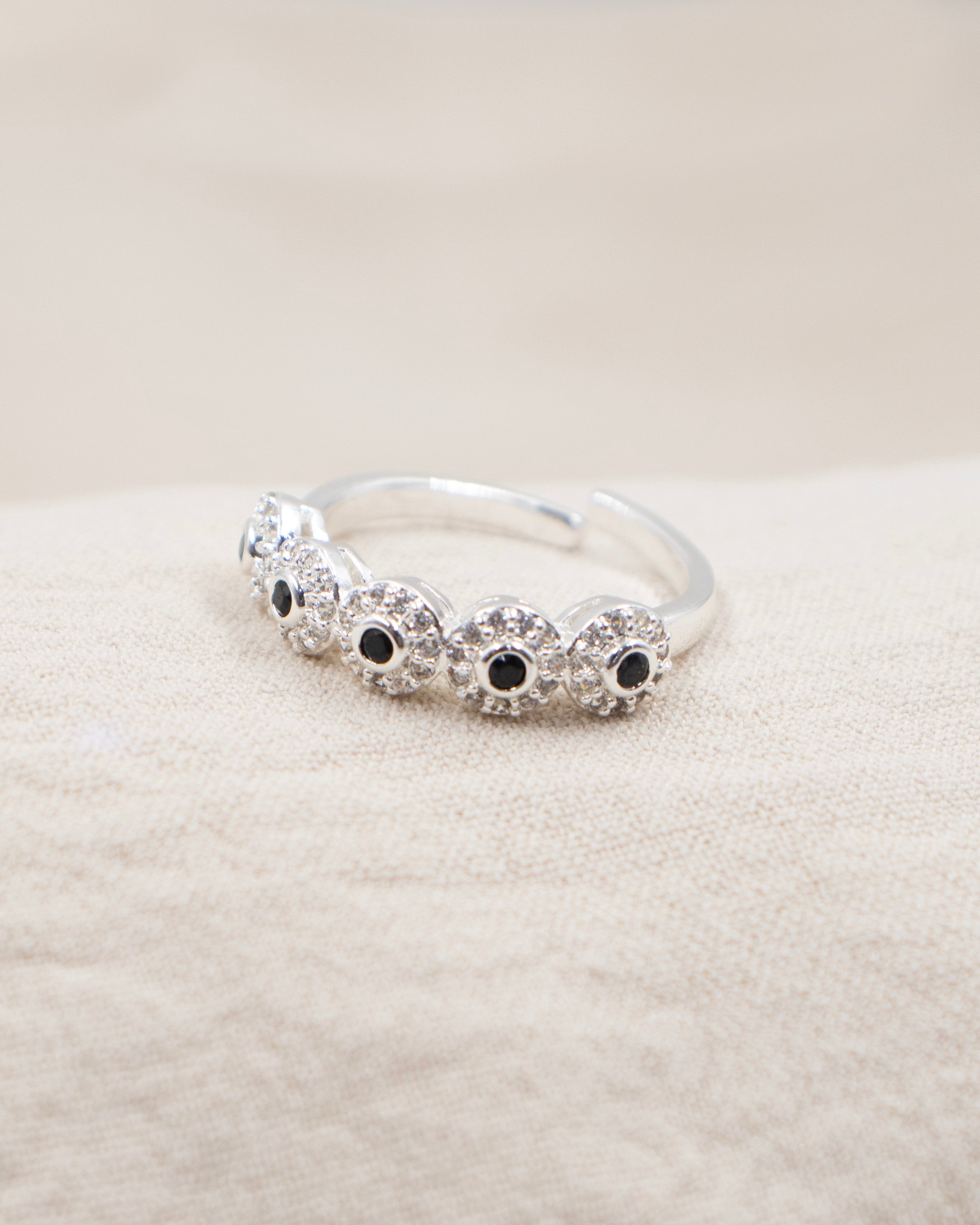 ANILLO HAILEY  BAÑO DE PLATA