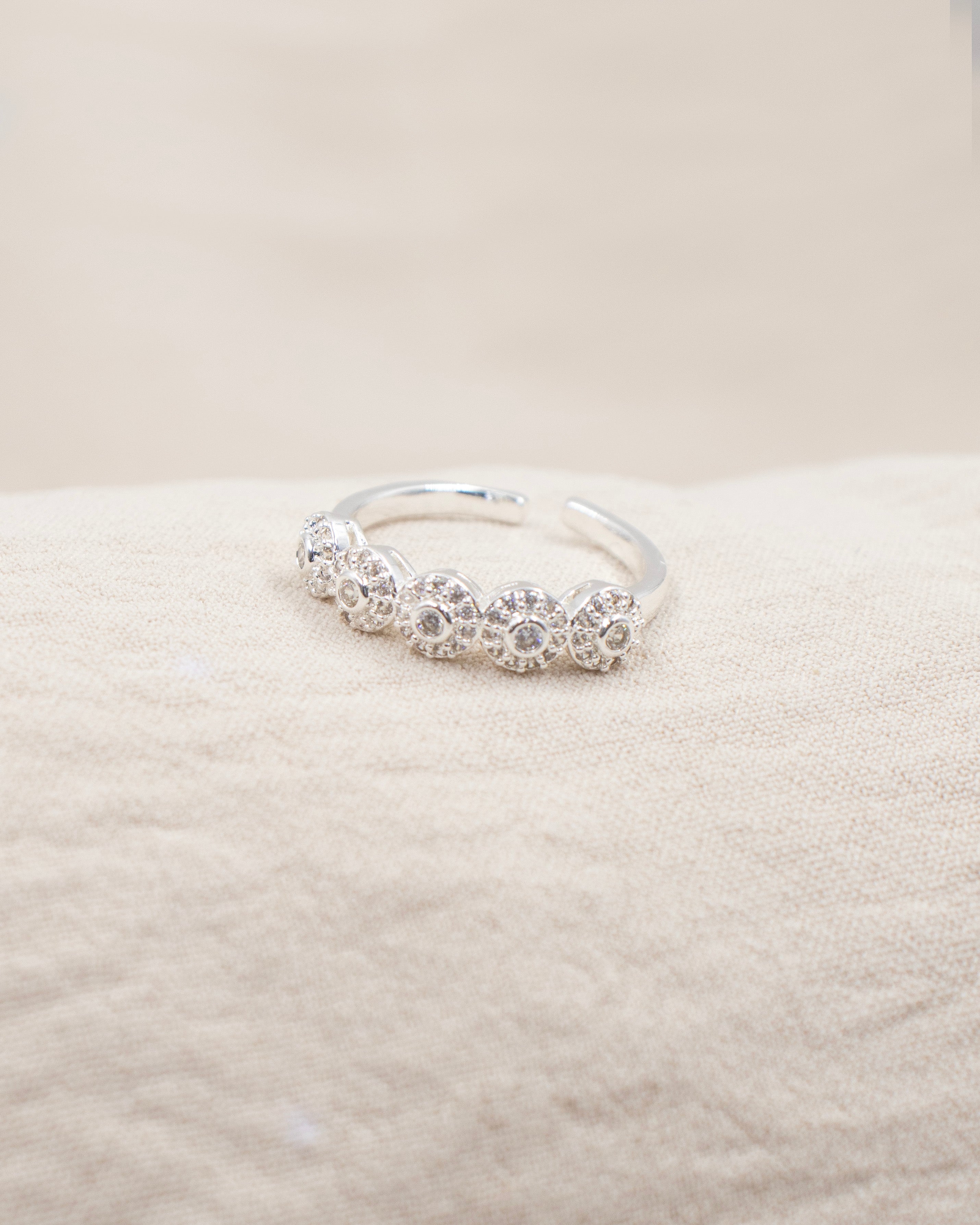 ANILLO HAILEY  BAÑO DE PLATA