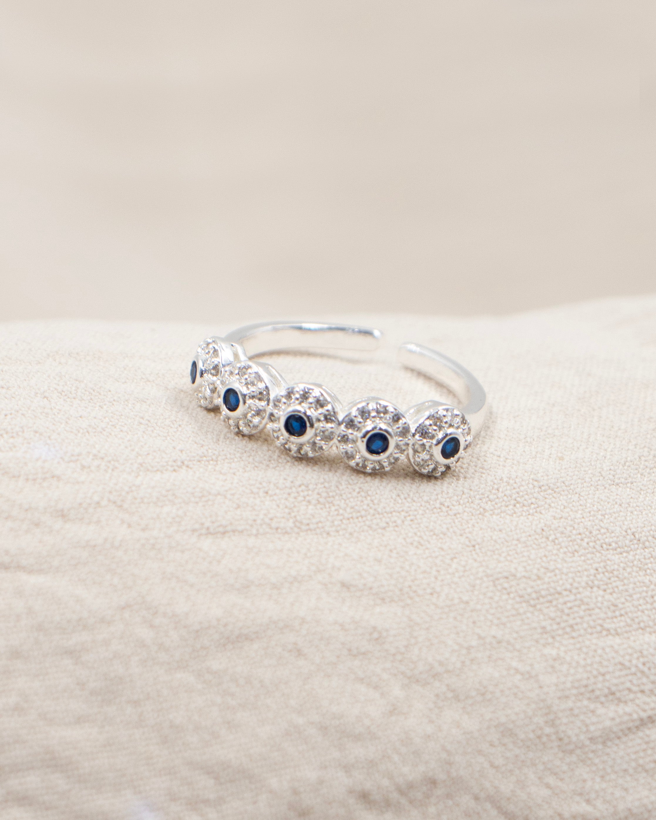 ANILLO HAILEY  BAÑO DE PLATA