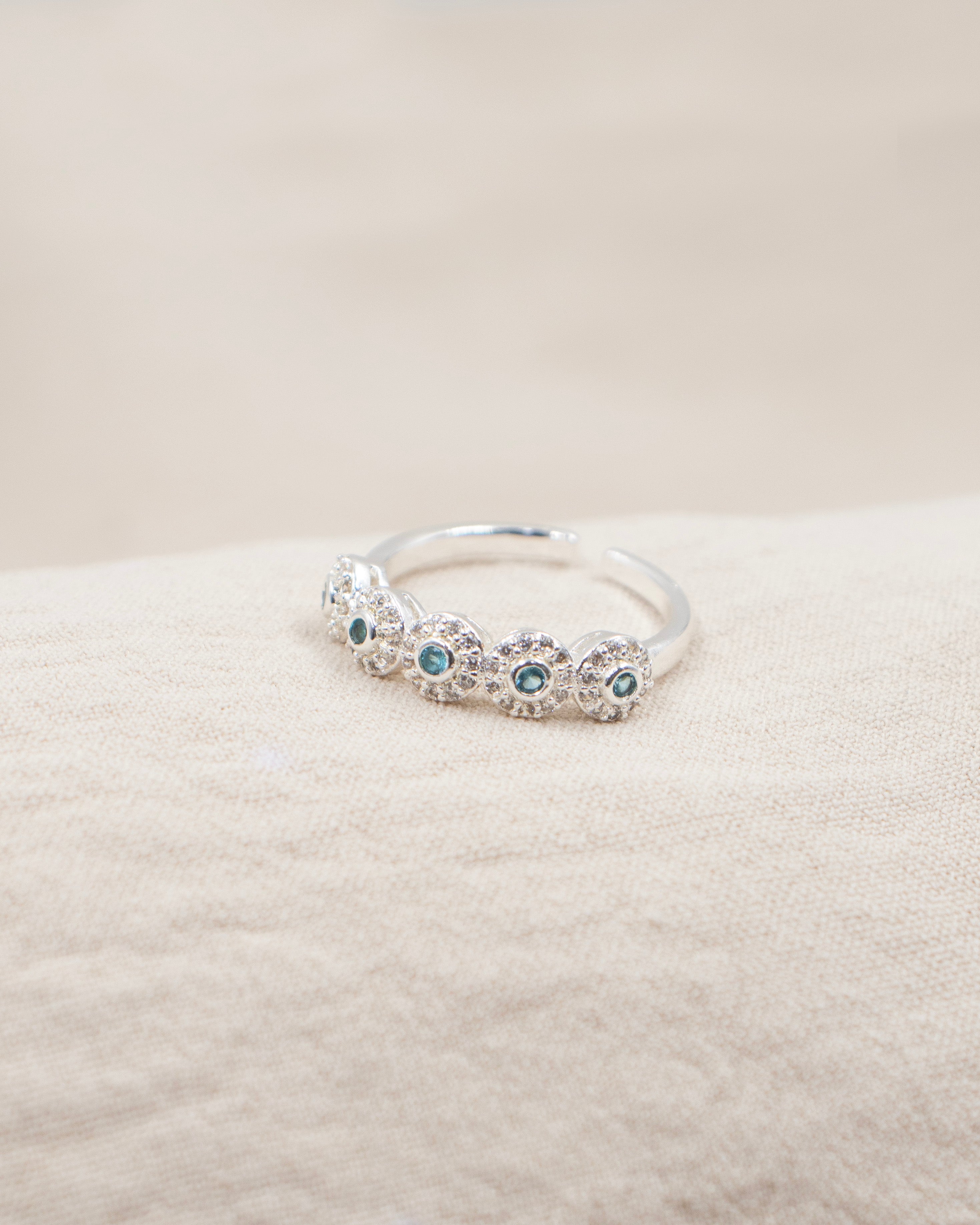 ANILLO HAILEY  BAÑO DE PLATA