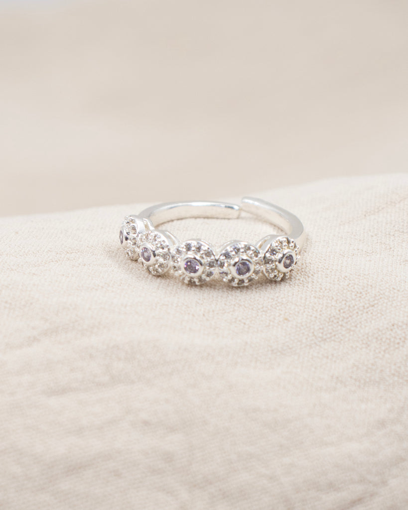 ANILLO HAILEY  BAÑO DE PLATA