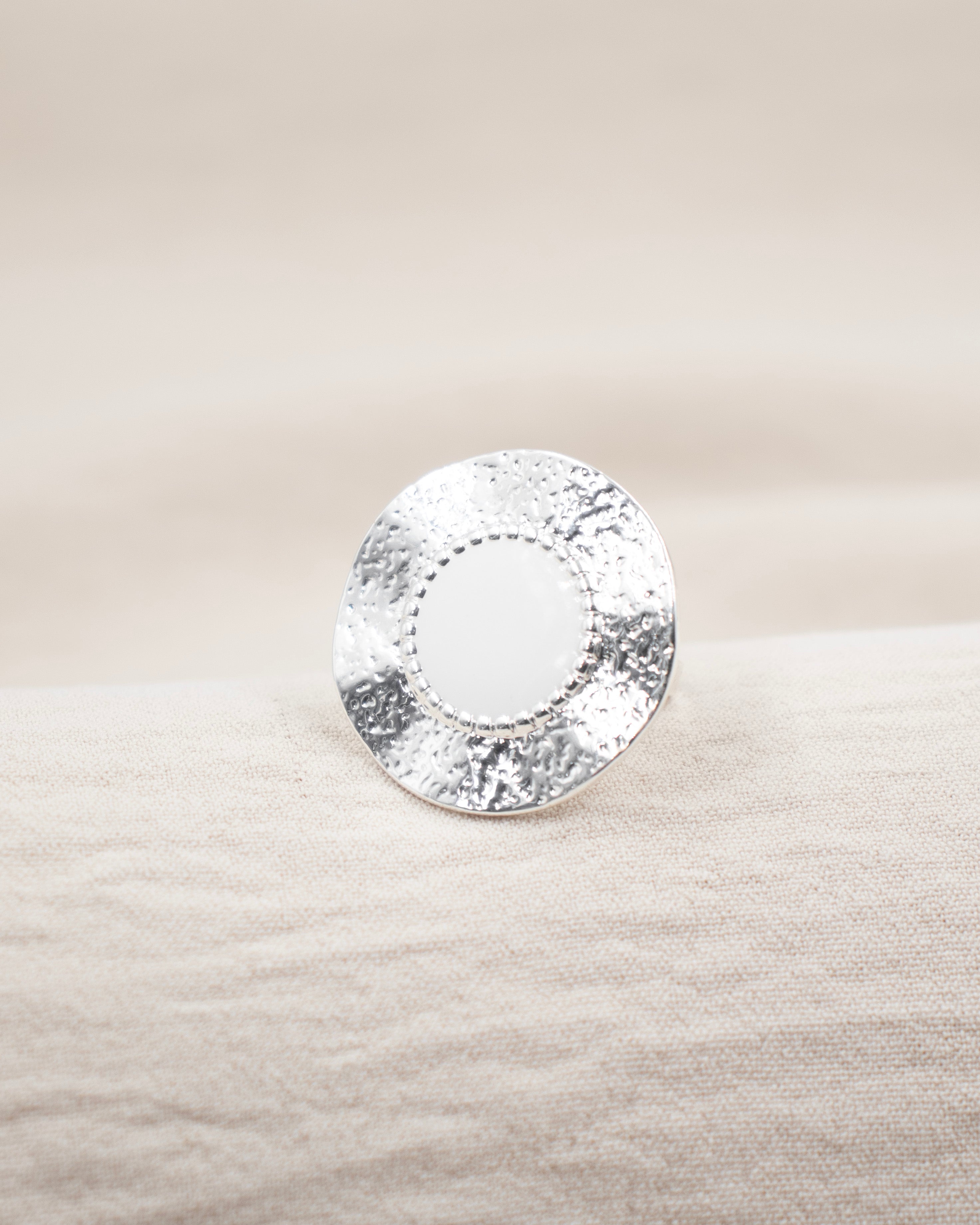 ANILLO LUZ BAÑO DE PLATA