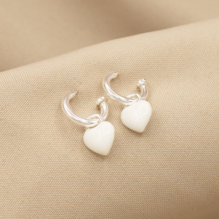 TOPO CORAZON LOVE IT BAÑO DE PLATA