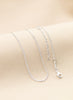 CADENA CUBANA MINI 3MM BAÑO DE PLATA