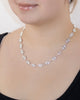 COLLAR CARACOL BAÑO DE PLATA