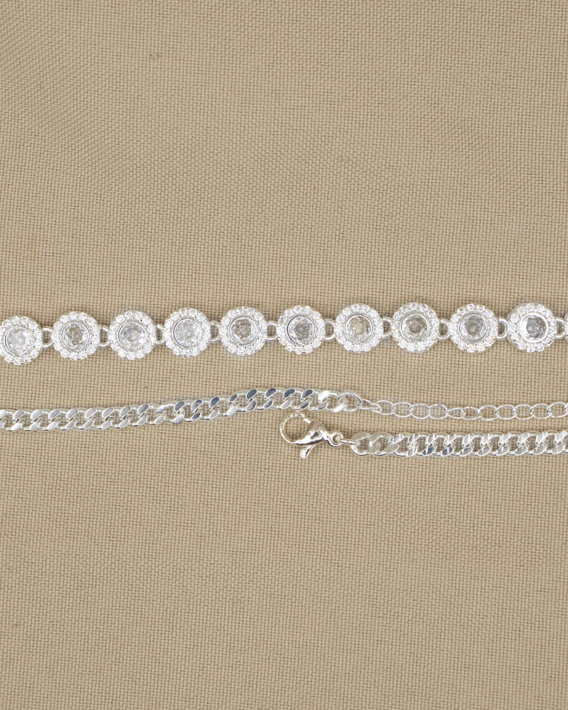 PULSERA HAILEY BAÑO DE PLATA