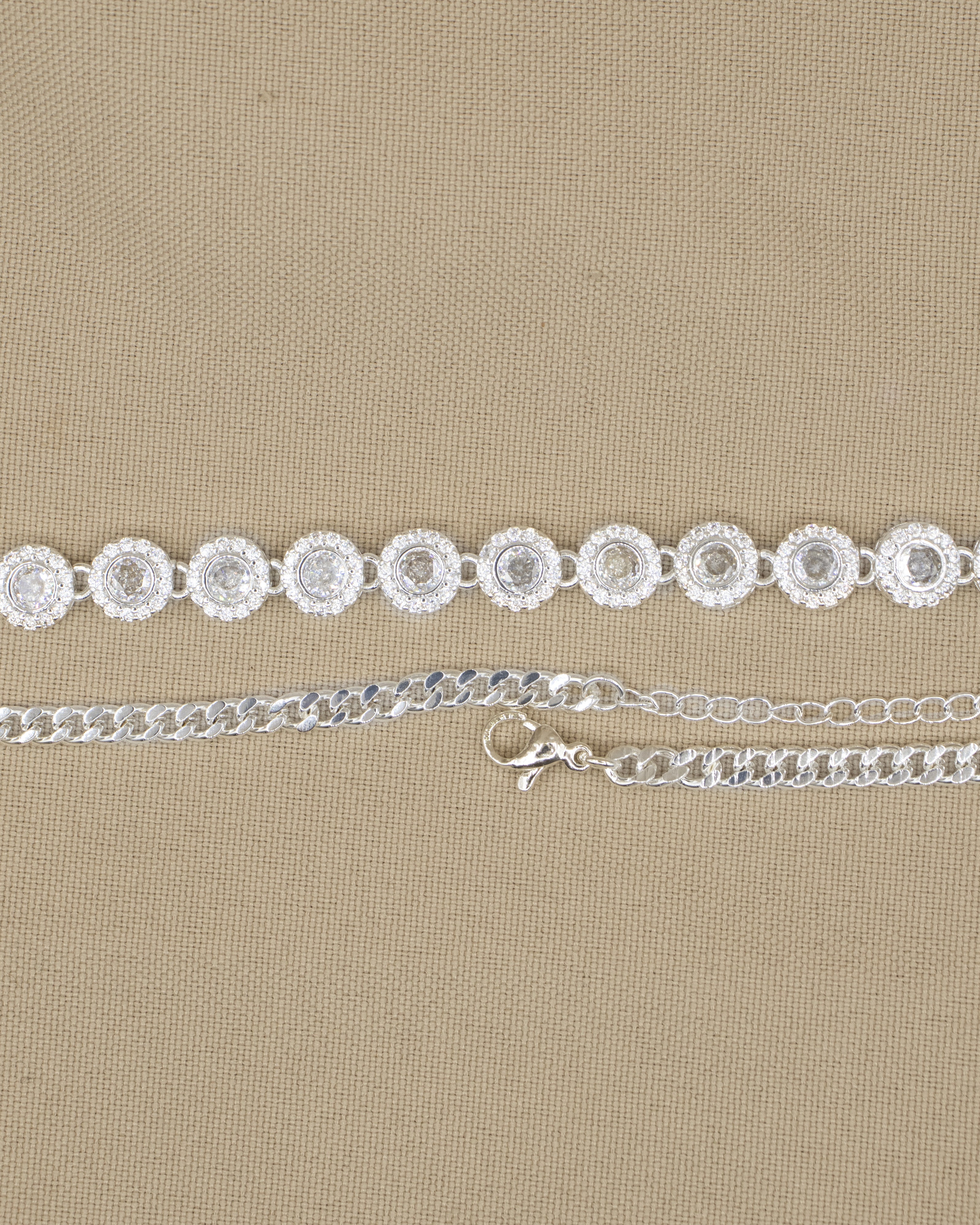 CADENA HAILEY BAÑO DE PLATA
