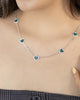 COLLAR SHINY LOVE BAÑO DE PLATA