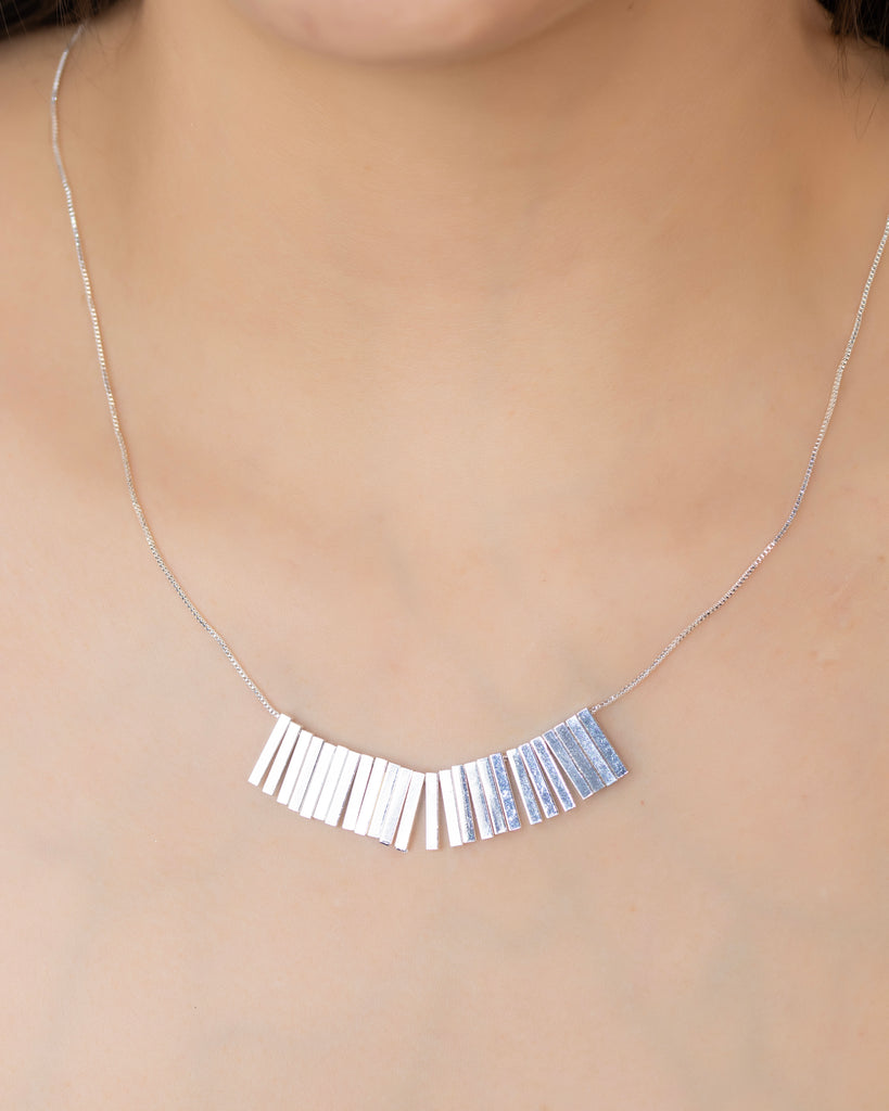 COLLAR ROMA BAÑO DE PLATA