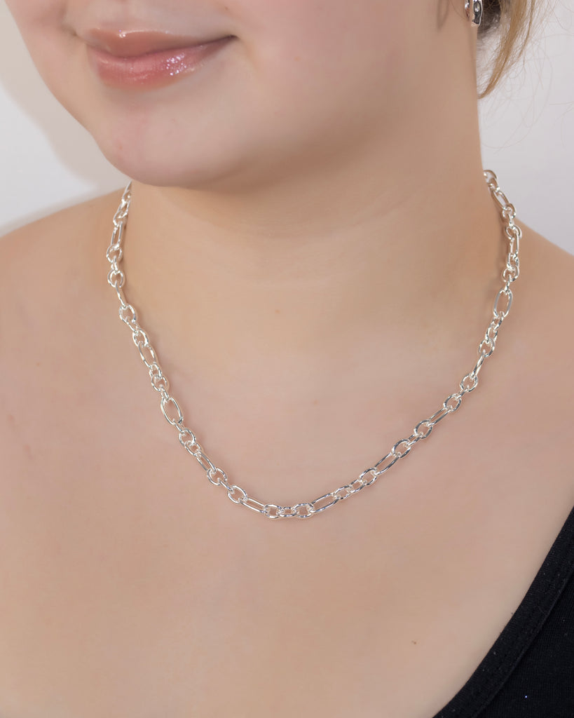 CADENA VALENTINA BAÑO DE PLATA