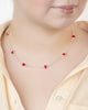 COLLAR ROMÁNTICA BAÑO DE PLATA