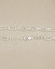 CADENA ROSE ELEGANTE BAÑO EN PLATA