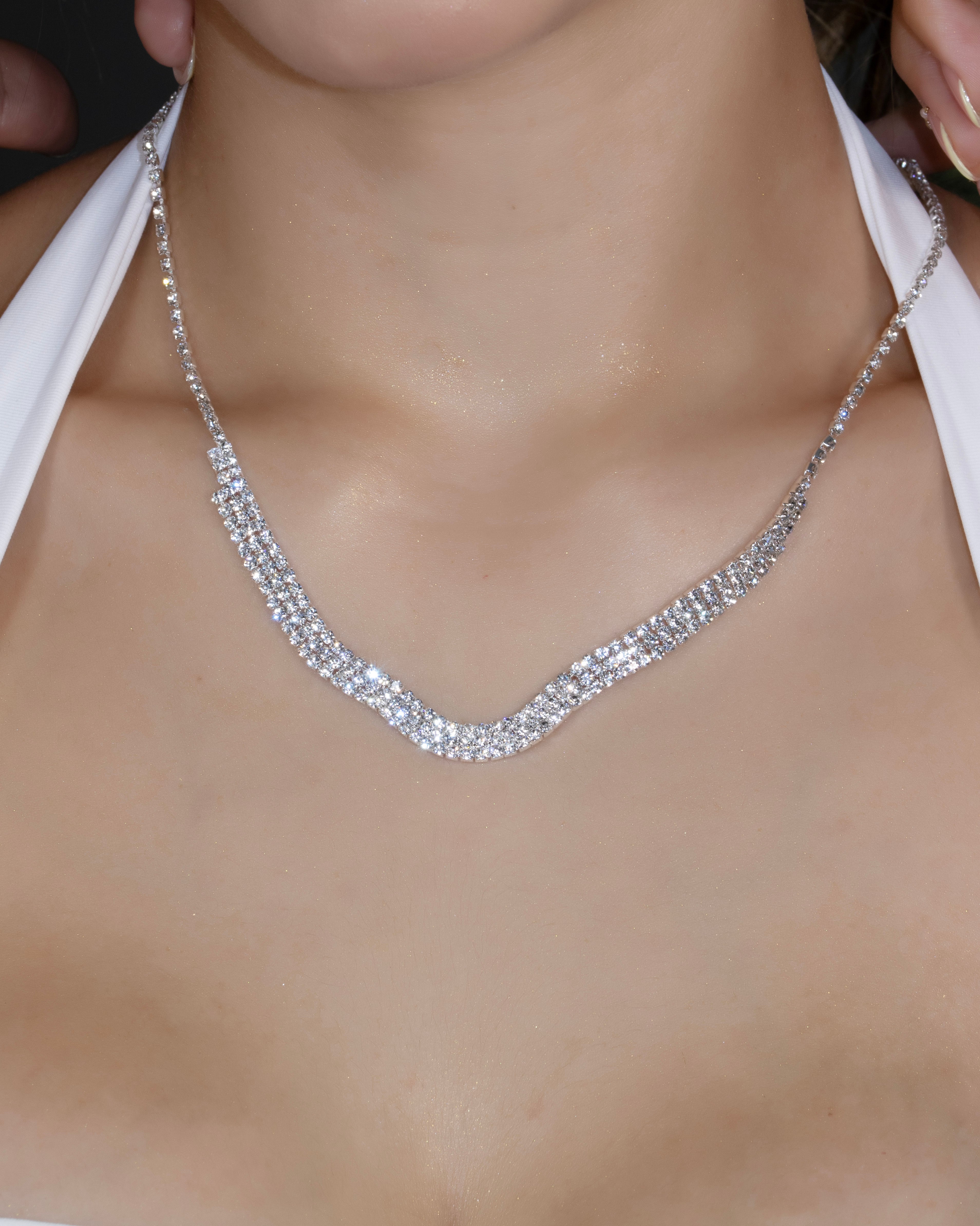 COLLAR MIA BAÑO DE PLATA