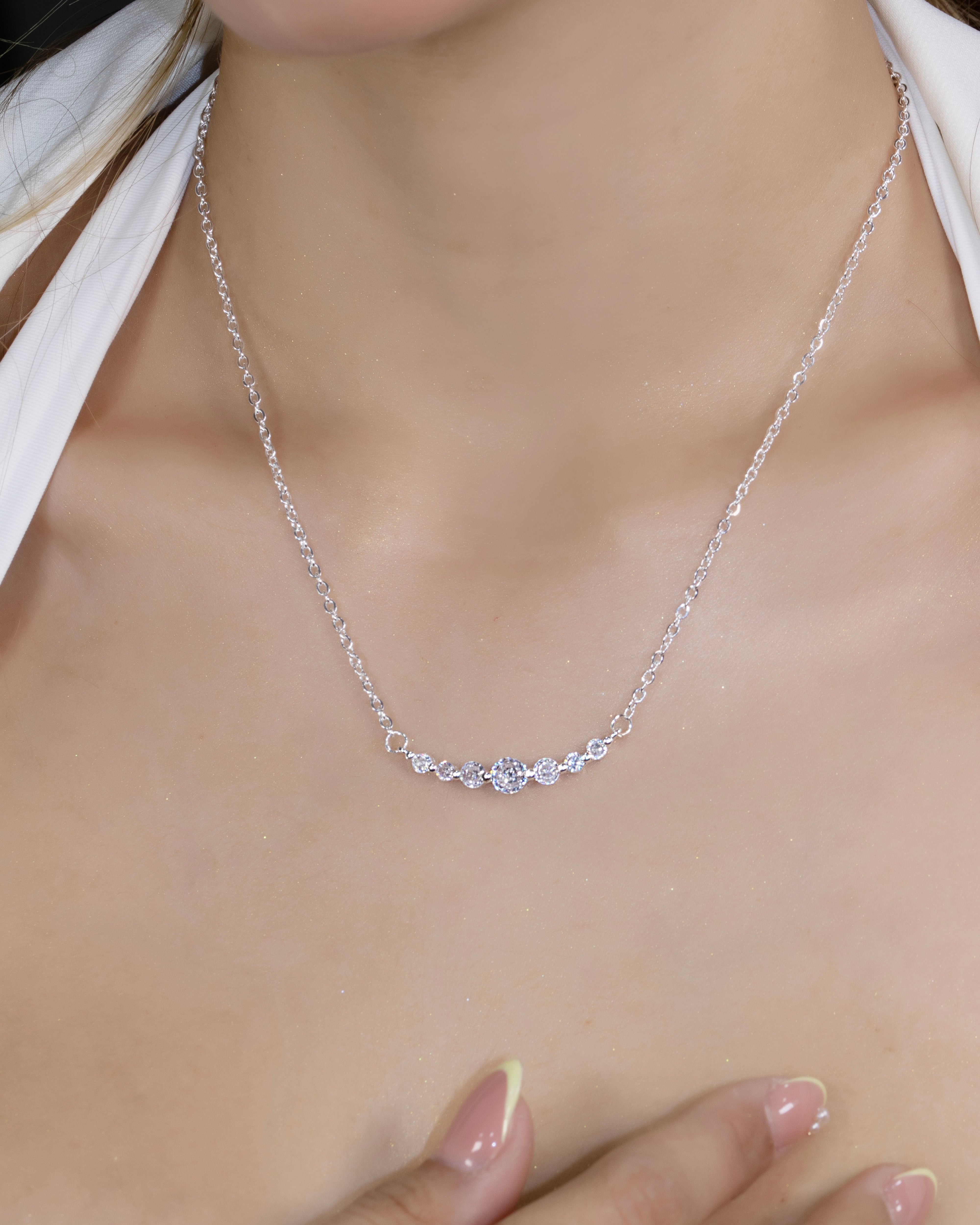 CADENA NICOLLE BAÑO DE PLATA