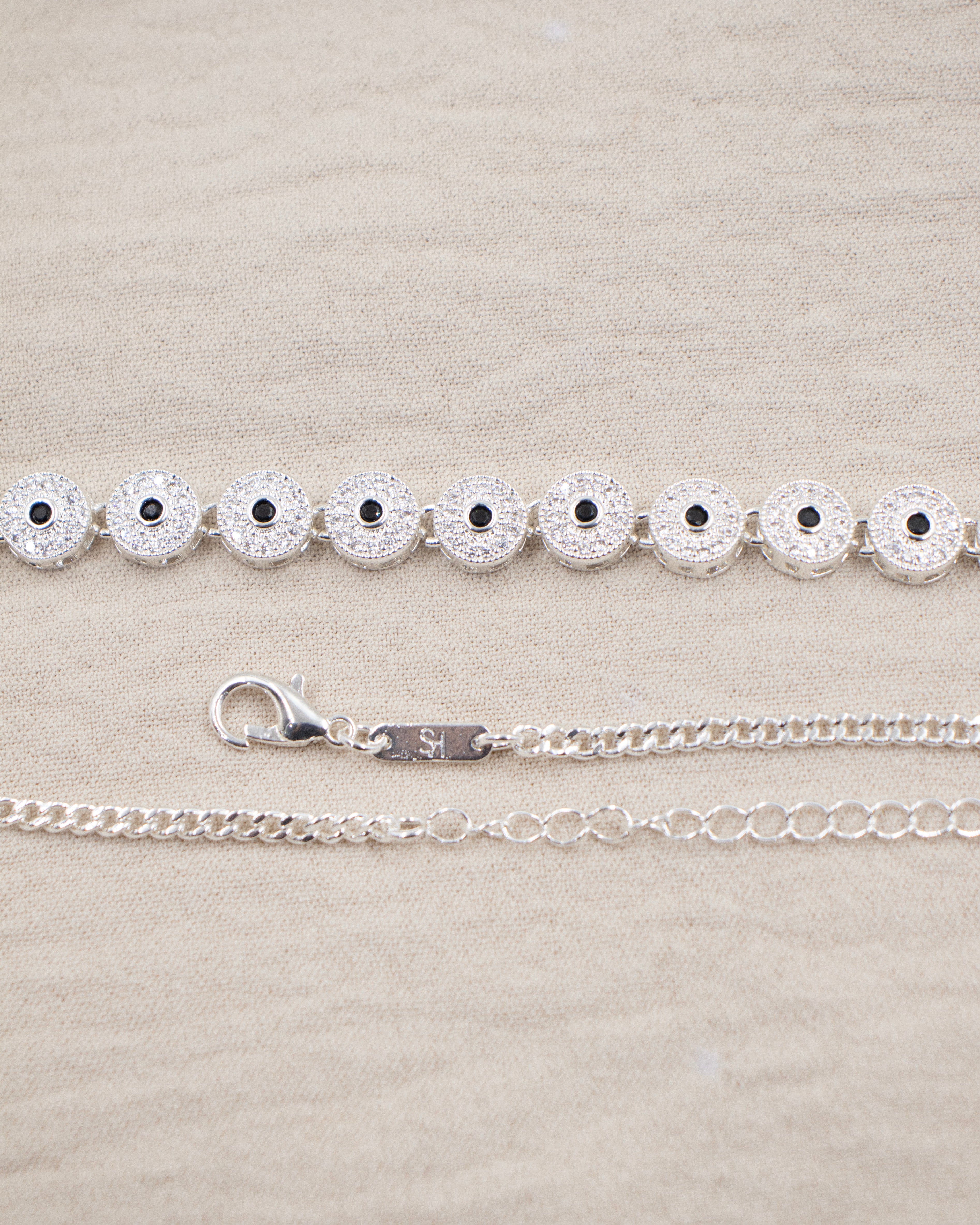 COLLAR LUMIÉRE BAÑO DE PLATA