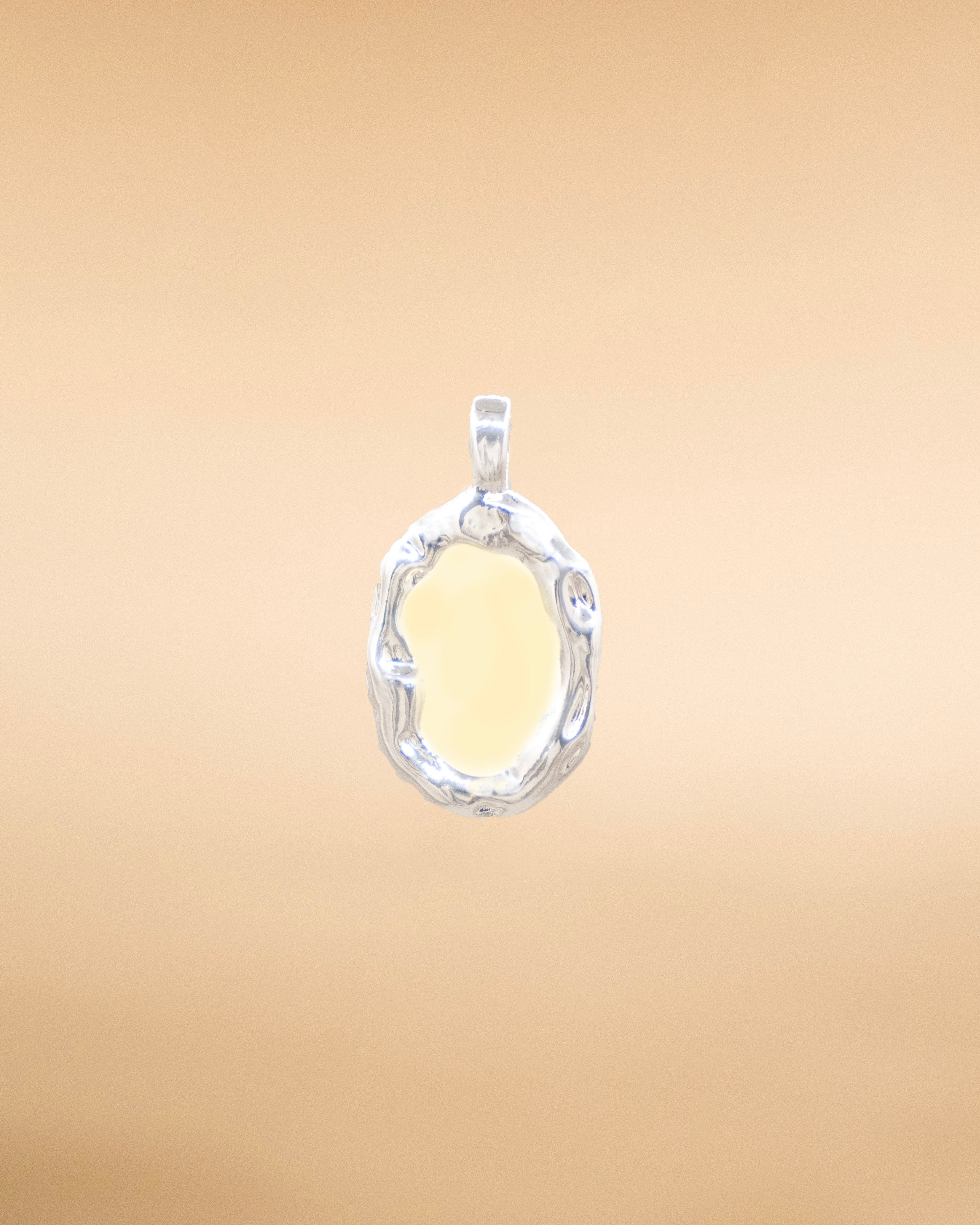 DIJE MIRROR EVANGELINE BAÑO DE PLATA