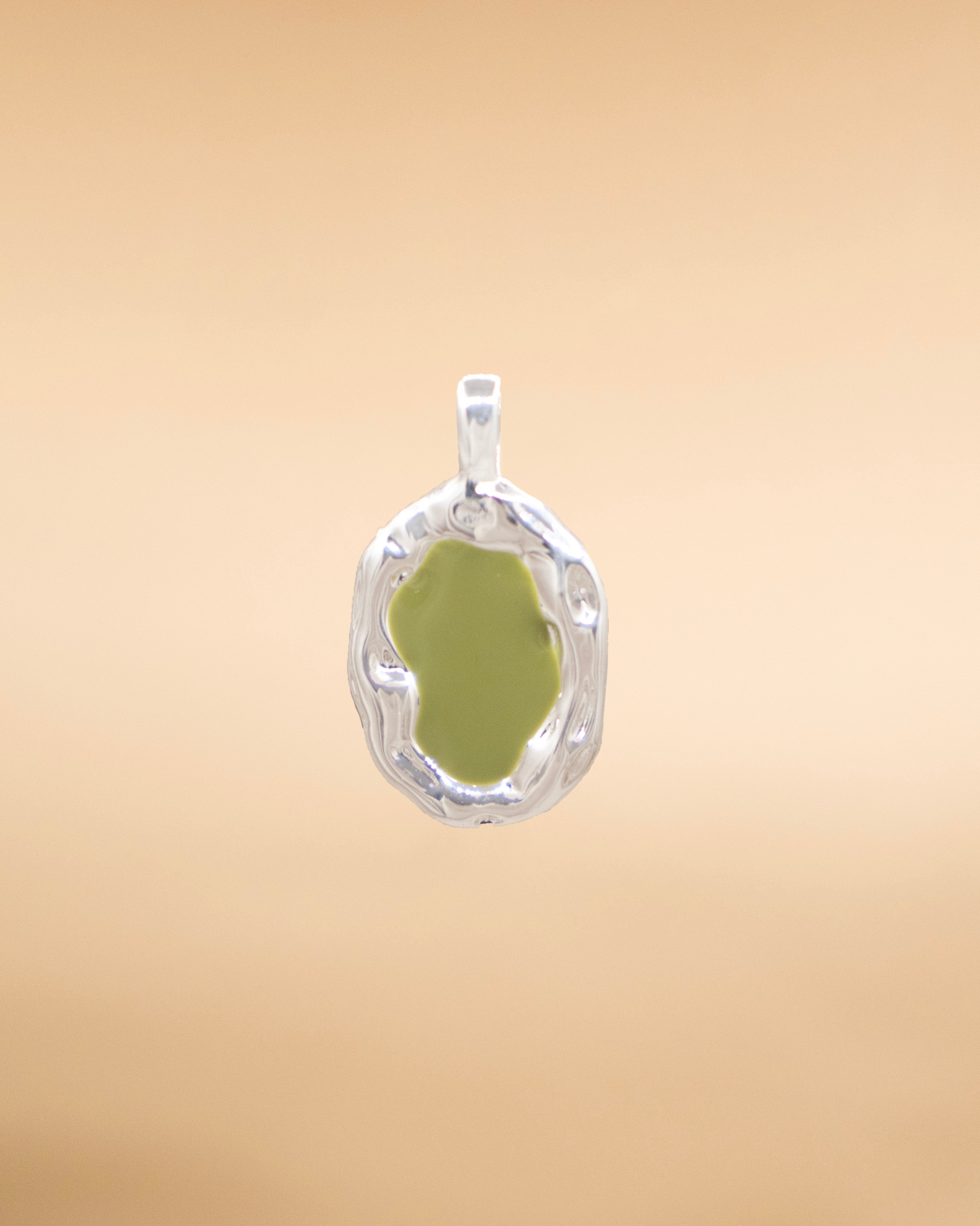DIJE MIRROR EVANGELINE BAÑO DE PLATA