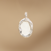 DIJE MIRROR EVANGELINE BAÑO DE PLATA