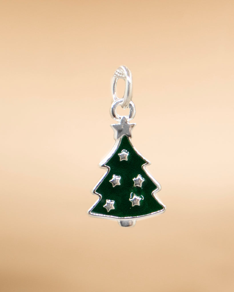 DIJE PINO ESTRELLAS EN PLATA